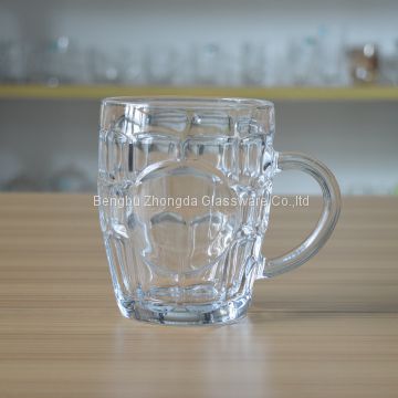 Engrave beer glass cup with 14oz volume