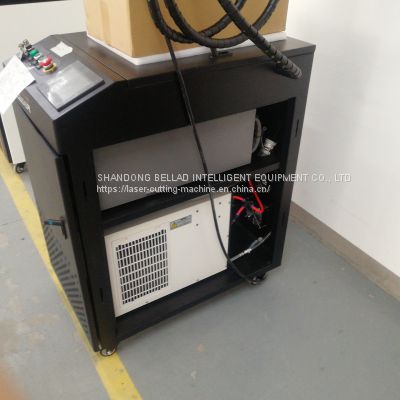 Continuous 1500W RAYCUS Max Metal Laser Cleaning Machine for clean Carbon Steel Stainless Steel