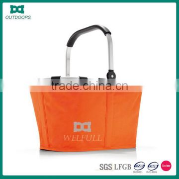 Wholesale Reusable Promotional Folding Picnic Basket,Folding Shopping Basket