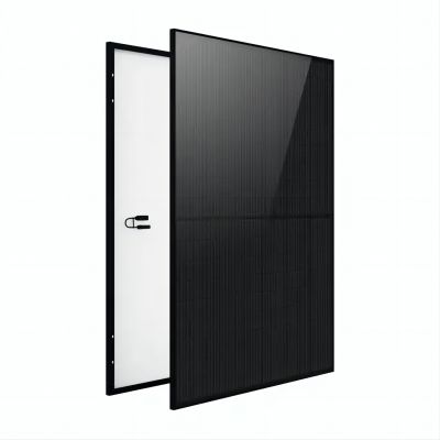 Longi half cell 400W 420W 440W all black frameless on grid PV Module System 10 KW for HI-MO 5 mono Solar Panel lithium Battery