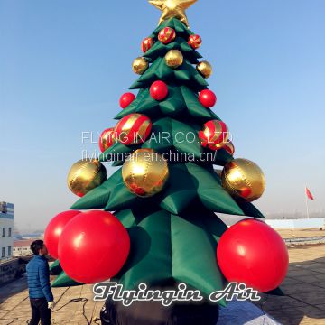 6m Height Beautiful Inflatable Christmas Tree for Shop and Event Decoration