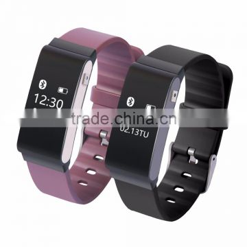 Smart Fitness Band Watch Heart Rate Tracker Waterproof Android IOS BT4.0 Temperature Monitor