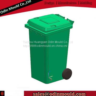 Plastic trash can/bin mold