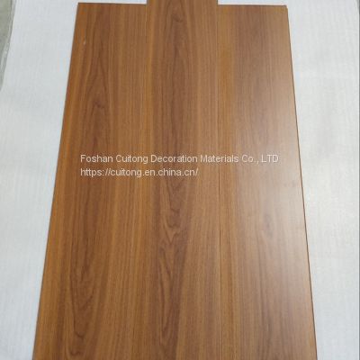 9mm wood grain mdf floor wholesale self-built apartment laminate floor Music shop Coffee shop Yoga studio Laminate floor