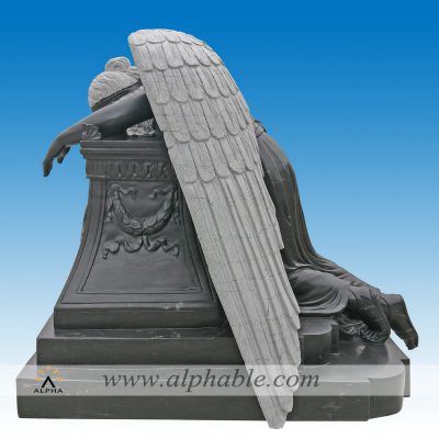 Marble weeping angel statues for sale