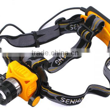 China Headlamp Manufacturer SENHANG Q3 3 Mode LED Focus Headlamp LED Head Light