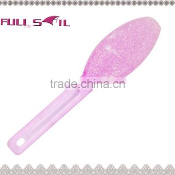 Colourful sandpaper foot file with plastic handle,pedicure foot file,smoother foot file