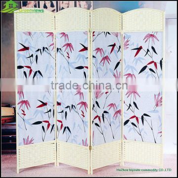Alibaba Express Canvas Folding Screen Room Divider Canvas folding screen, home divider door folding soundproof screen GVSD021
