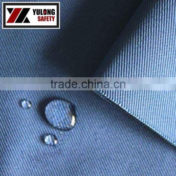factory wholesale water proof polyester three proof coated fabric for coverall