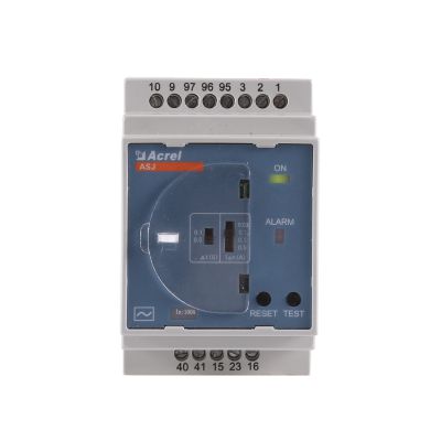 Acrel residual current relay ASJ10-LD1C  local/remote test and reset function Current limit alarm indication