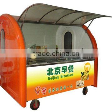 Mobile fast food cart for sales,food van/street food vending cart for sales,hot dog cart/mobile food trailer with big wheels