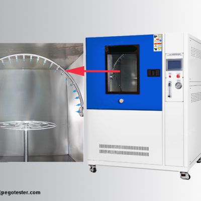 IEC60529 Oscillating Tube Test Chamber for IPX3 and IPX4 Testing