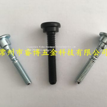 Step type lock bolt used for car seats