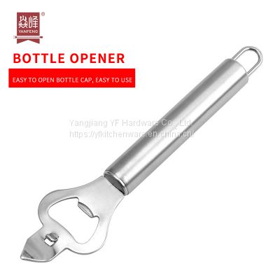 Factory Hot Sale Eco Friendly Metal Beer Bottle Can Opener Kitchen Tools Stainless Steel Beer Bottle Opener