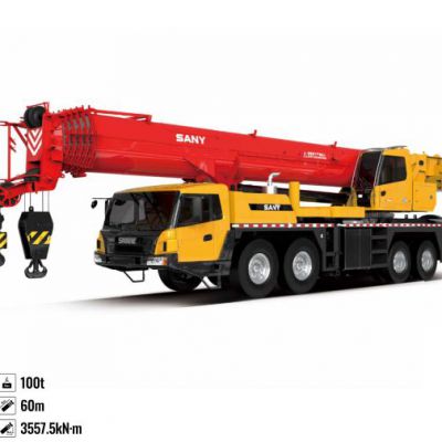 USED 100 TON SANY STC1000T TRUCK CRANE FOR SALE