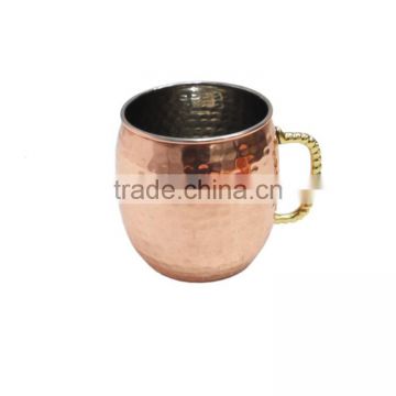 Copper Hammerred Moscow Mule Mug