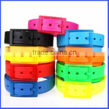 Fashion Candy Color Silicone Belt