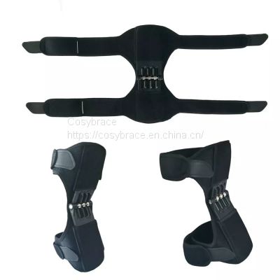 Adjustable Neoprene Knee Joint Support Pads Power Lift Spring Force Knee Support for Pain Relief