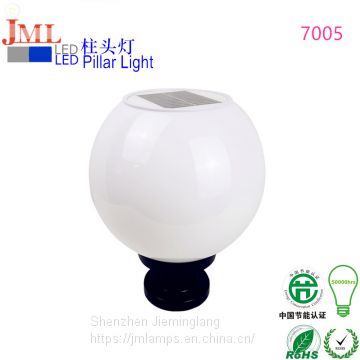 High temperature endurable safety steel glass IP65 Outdoor waterproof portable led lawn light price JML-WLL-C7005