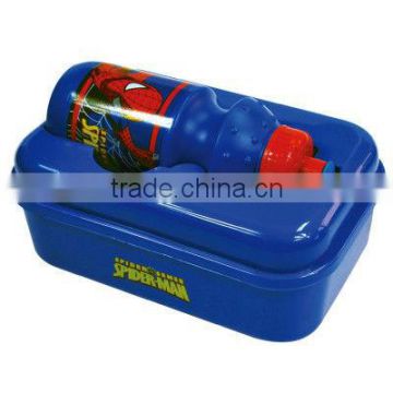 Hot selling lunch box with lock water bottle for promotion