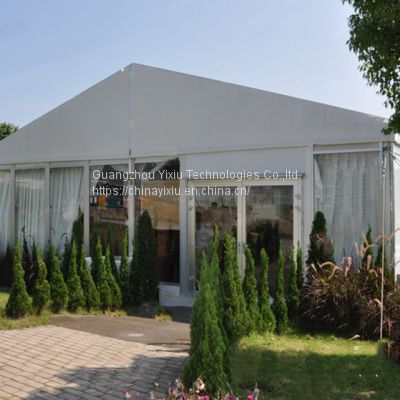 Aluminum party tent with glass walls,glass wall wedding event tent for outdoor area