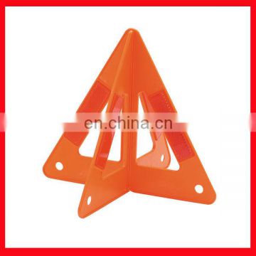 orange triangle road signs/safety warning triangle traffic sign
