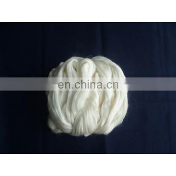 Chinese Wholesale 100% Mulberry Silk fiber Tops for Spinning