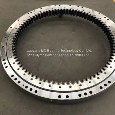 Four point contact slewing ball bearing RKS.062.20.0844 for bottle filling equipment