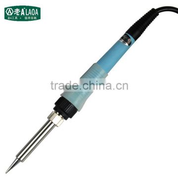 LAOA 25W Ceramic Free Shipping Blue color Lead-free Adjustable Constant Temperature Internal Heating Electric Soldering Iron