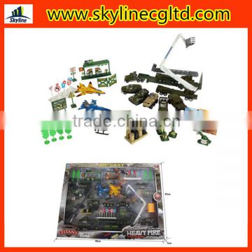 diecast model car toys for kid military playset