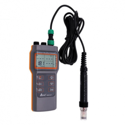 AZ86031 Water Quality Meter Tester Dissolved Oxygen pH Conductivity Salinity Temperature Meter Tester