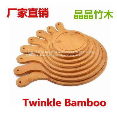 bamboo pizza board/round bamboo pizza tray/bamboo cooking tools