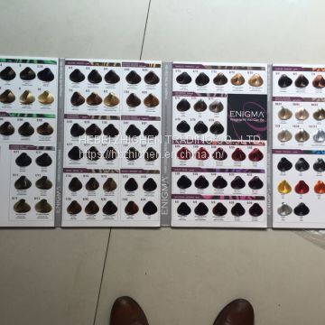 Hair color Chart leading manufacture