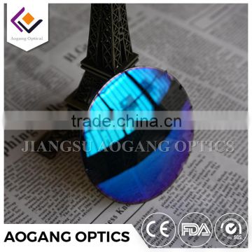 sunglasses lens with UV400 and various tinting colors