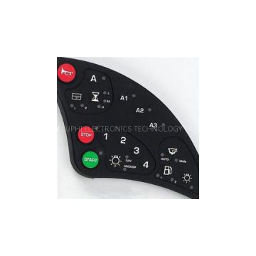 Automotive Console Silicone Rubber Keypad