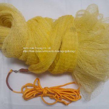 Nylon multi thread Cast Nets, Throw Netting, New Production, Best Strength, 1/2inch-3inch,3 Feet -8 Feet.