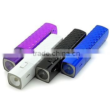 2014 new products mini power bank, 2600mah power bank, manual for power bank for automobile