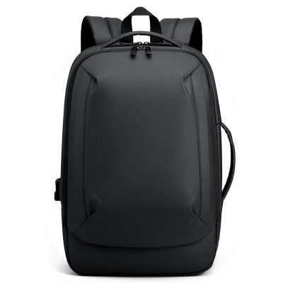 Waterproof Business Travel Notebook Backpack Anti Theft Computer Backpack Black