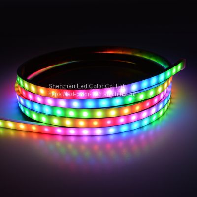 5*13mm Silicone Tube WS2815 LED Strip IC Build-in 6 pin Coloful Flex Digital Neon Led Strip Outdoor IP65 Led Strip Light