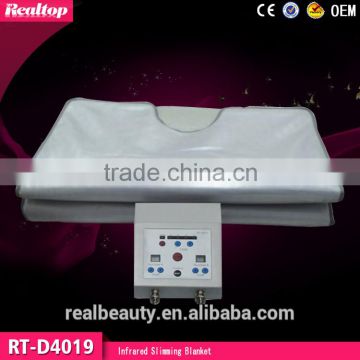 Home use portable infrared sauna blanket far infrared Lymph detoxin slimming beauty equipment