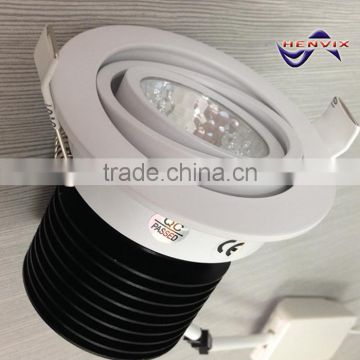 dimmable 10w click downlights led 3000K with CE