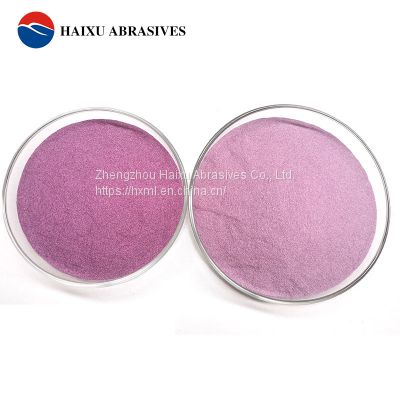 Abrasive grit Pink aluminum oxide manufacturer from China