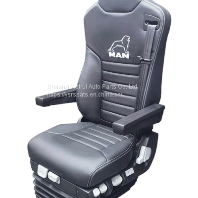 pneumatic Suspension bus/truck driver seat for sale with 3 point safety belts for factory ISRI6860/875 seats