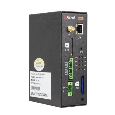 Acrel Low power consumption, real-time data collection smart communication management machine 2-way RS485 Anet-1E2S1