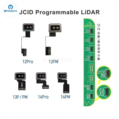 JCID Programmable LiDAR Radar FPC Fixes iPhone Rear Camera Issues