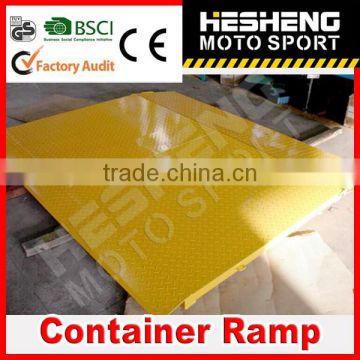 HESHENG 2014 HOT 8T Container Unload Ramp with CE approved