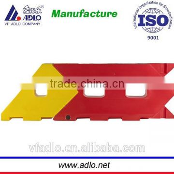 China ISO suppliers road secutiry traffic PE manual parking barrier