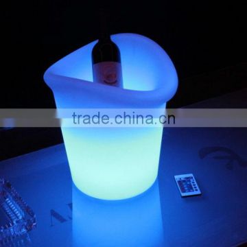 illuminated LED RGB Fruit Bucket, Lighting colorful fruit bucket, led fruit tray