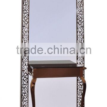 Great deal antique metal and french style mirror