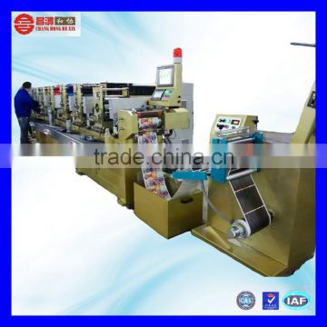 CH-300 low price multicolor sticker letterpress label printing machine manufacture in China